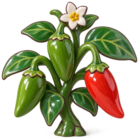 Pili-pili, figurine en faïence de FermeVallée