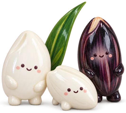 Riz gluant, figurine en faïence de FermeVallée
