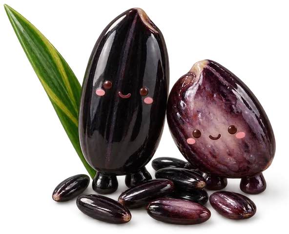 Riz noir, figurine en faïence de FermeVallée