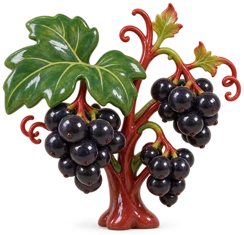 Vitis rupestris, figurine en faïence de FermeVallée