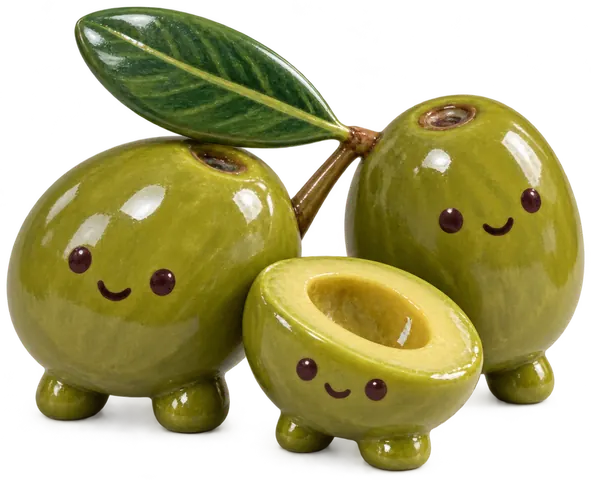 Nocellara del Belice, figurine en faïence de FermeVallée