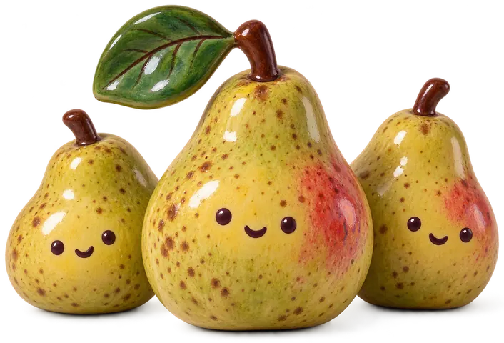 Bergamote Esperen, figurine en faïence de FermeVallée