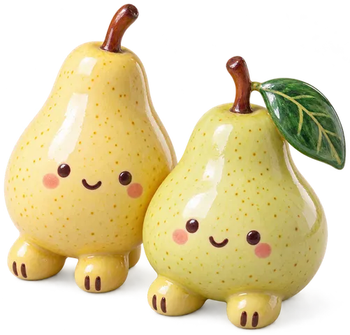 Poire Ya, figurine en faïence de FermeVallée