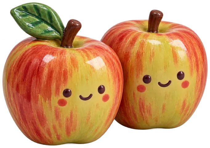 Braeburn, figurine en faïence de FermeVallée