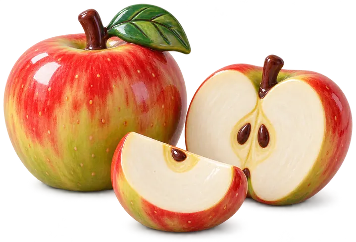 Honeycrisp, figurine en faïence de FermeVallée