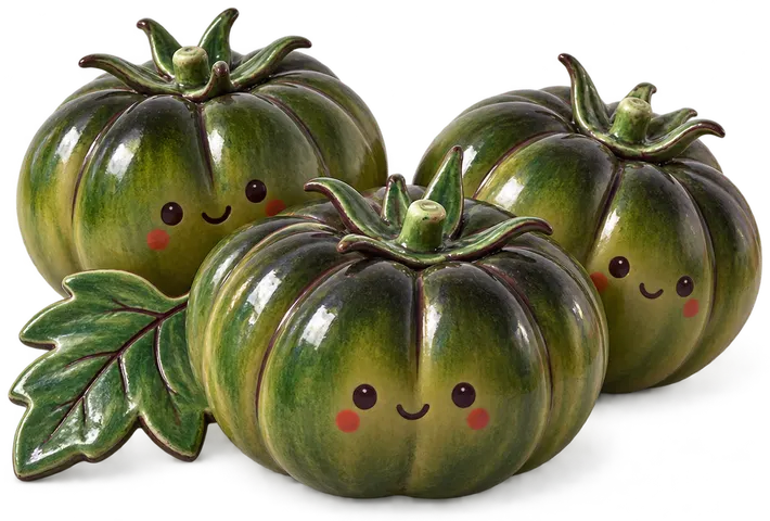Tomate Raf, figurine en faïence de FermeVallée