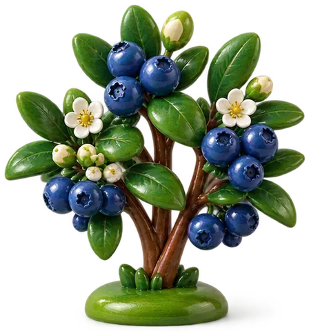 Myrtillier, figurine de la ferme
