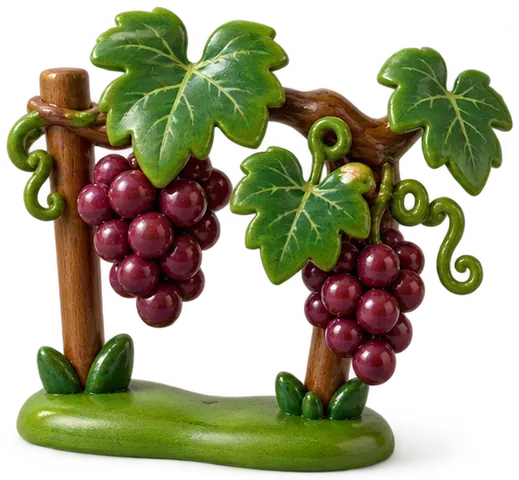 Vigne de table, figurine de la ferme